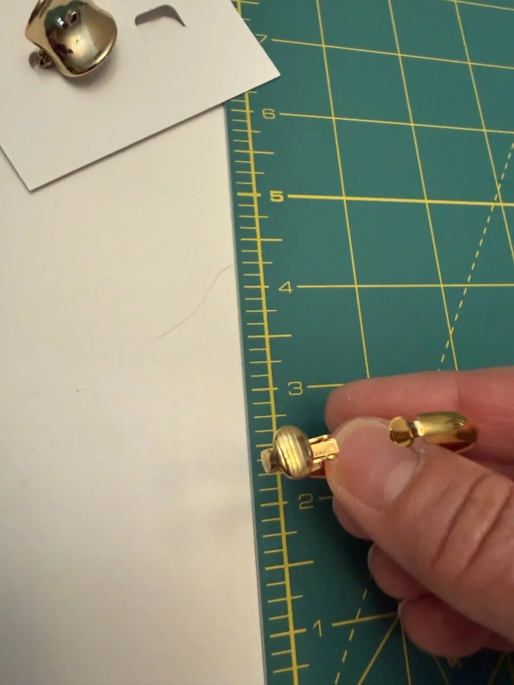 NEW 2 Pairs Clip On Earrings Gold Tone NWT